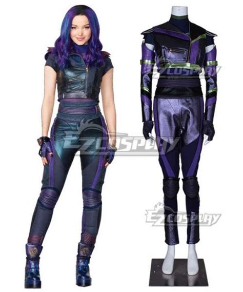 Disney Descendants 3 Mal Cosplay Costume Mal Descendants Costume, The Descendants Movie ...