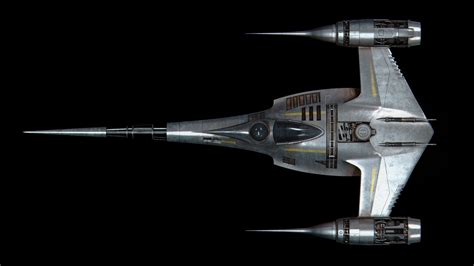 ArtStation - Mandalorian N1 Naboo starfighter - Star Wars | Resources