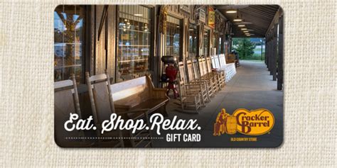 Steps To Check Cracker Barrel Gift Card Balance Online And At Store