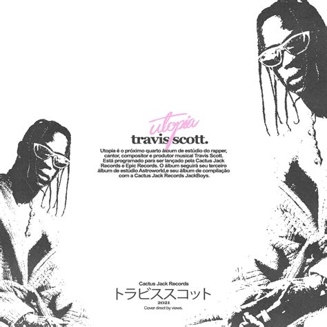 TRAVIS SCOTT COVER ART UTOPIA :: Behance