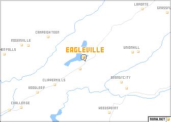 Eagleville (United States - USA) map - nona.net