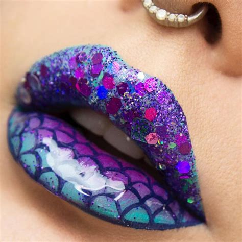 Pin by keyonna swinton on Mermaid Lips 1 | Lip art, Lip art makeup, Lipstick for fair skin