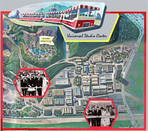 Universal Studios Tour Map at Universal Studios