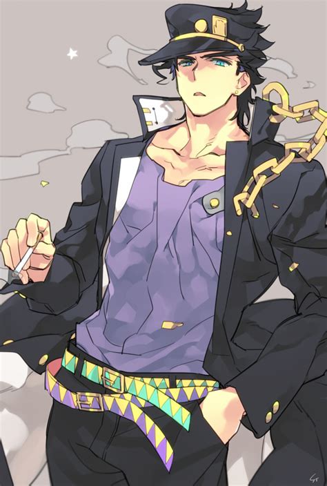 Jotaro Kujo - JoJo's Bizarre Adventure fan Art (38585877) - fanpop