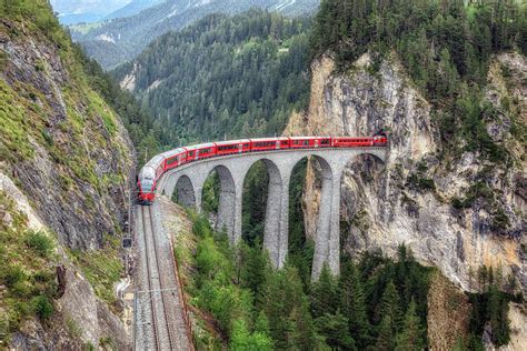 Landwasser Viaduct - Switzerland Photograph by Joana Kruse | Pixels