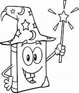 Magic Wands Coloring Printables Pages sketch template