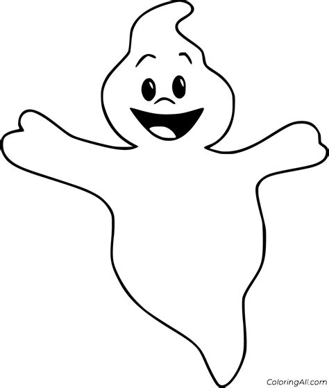 Ghost Coloring Pages (36 Free Printables) - ColoringAll