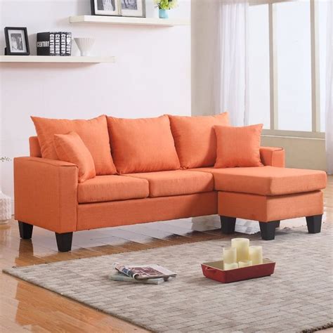 Janna Reversible Sectional | Small space sectional sofa, Rustic living ...