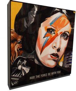 Princess Leia Tribute Pop Art Poster, Star Wars - Infamous Inspiration