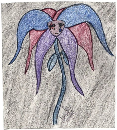 Sad Flower with color by moomin on DeviantArt