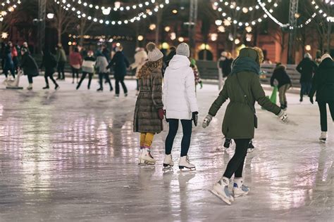 This Outdoor Ice Skating Rink Brings Holiday Magic to Newtown Square