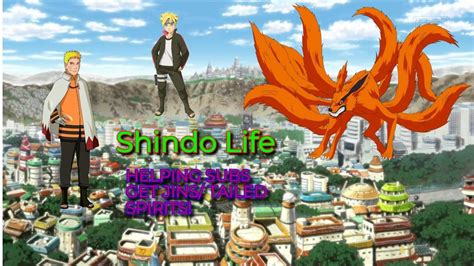 Shindo Life, HELPING SUBS GET JINS/ TAILED SPIRITS!!! - YouTube