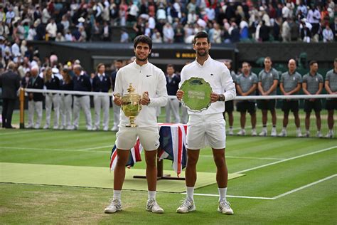 Carlos Alcaraz Wins First Wimbledon, Ending Novak Djokovic's Unbeaten ...