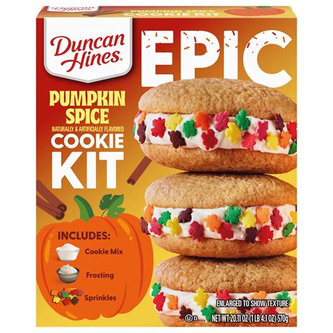 Duncan Hines Epic Pumpkin Spice Cookie Kit - Shop Baking Mixes at H-E-B