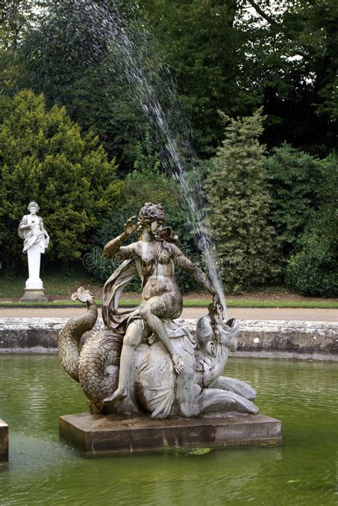 Sculptured Fountain. Sculptural Fountain Stock Image - Image of decoration, ornate: 64565261