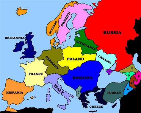 New Europe | Europe, Europe map, Alternate history