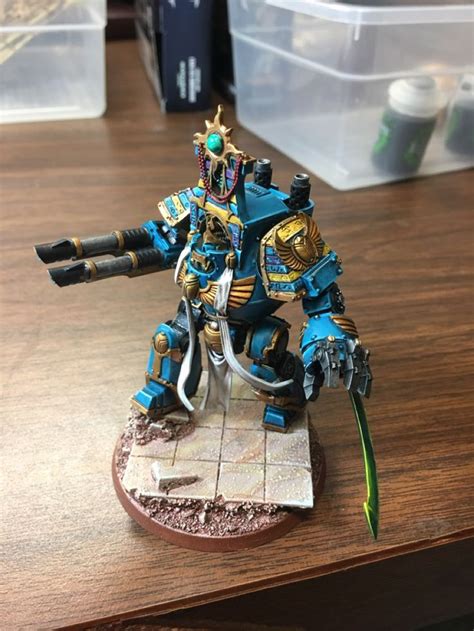 Thousand Sons Contemptor in 2020 | Miniature painting, Thousand sons, Miniatures