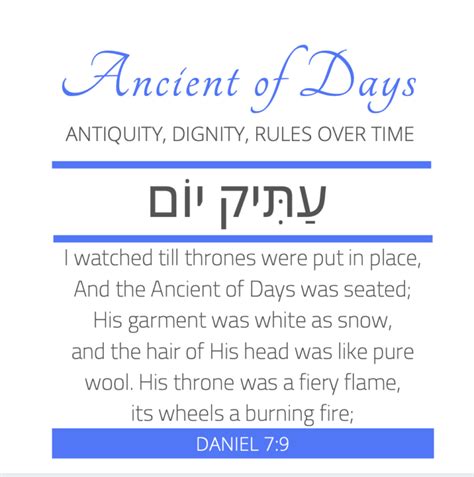 Ancient of Days - Stephanie Shott Ministries