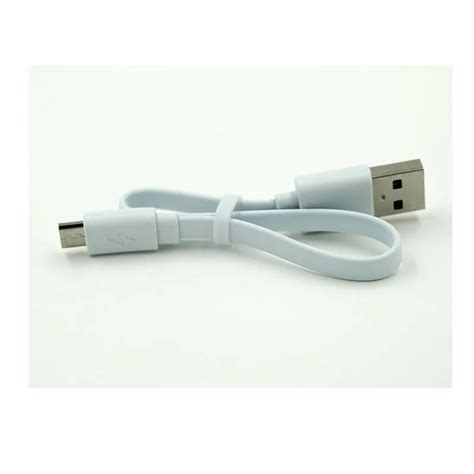 Power Bank Cable Customized 20cm Micro Usb Cable Short Flat Usb For ...