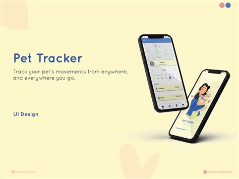 Pet Location Tracker App on Behance