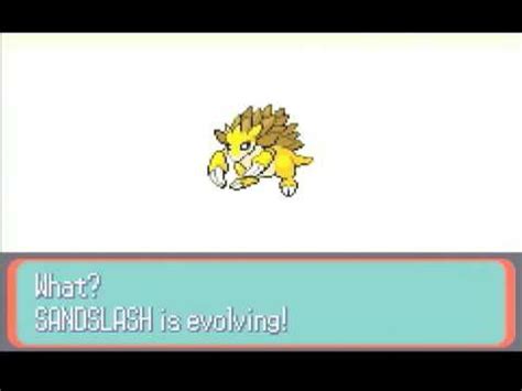 Sandslash Evolves! - YouTube