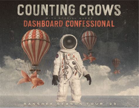 Counting Crows Plot 2023 Tour with Dashboard Confessional - The Rock Revival