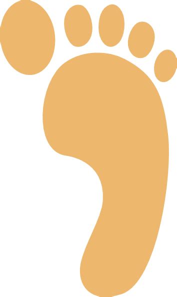 Footprint Sand Clip Art at Clker.com - vector clip art online, royalty ...