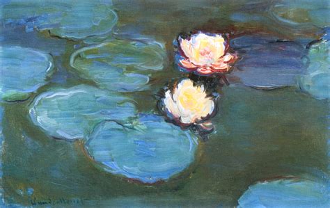 Claude Monet, picture Water Lilies 1899 | ArtsViewer.com