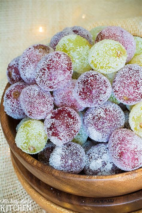 Frosted Grapes | Recipe | Grape dessert, Sugared grapes, Delicious ...