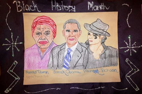 Black History Month Drawings at PaintingValley.com | Explore collection of Black History Month ...