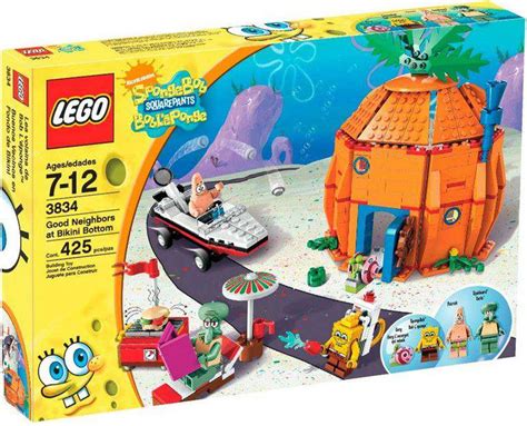 LEGO Spongebob Squarepants Good Neighbors at Bikini Bottom Set 3834 - ToyWiz