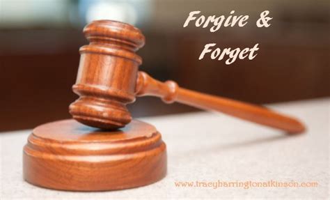 Forgive and Forget - Paving the Way