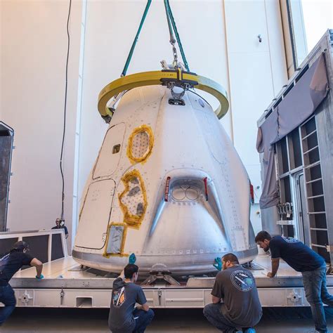 SpaceX's Crew Dragon capsule arrives in Florida for uncrewed test flight