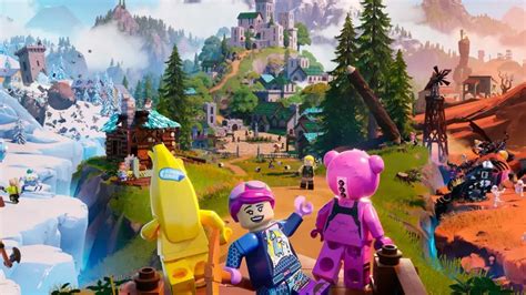 According to leaks, the Ninjago area might be included in LEGO Fortnite ...