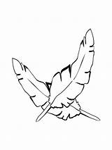 Feathers coloring Pages sketch template