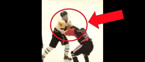 Brutal Hockey Fight Goes Viral On Twitter | The Daily Caller