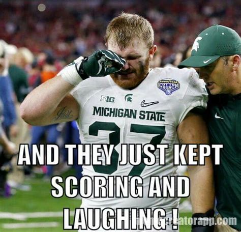 Pin by Morgan on Soccer Jokes in 2020 | Michigan football funny, Michigan state football ...