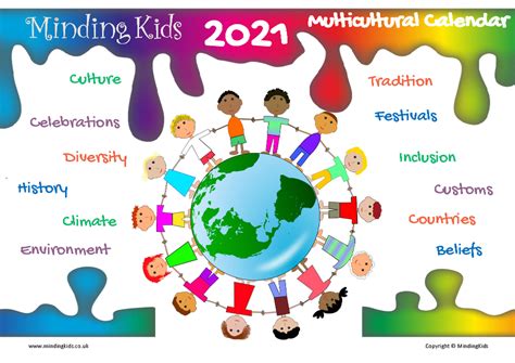 Multicultural Calendar - MindingKids