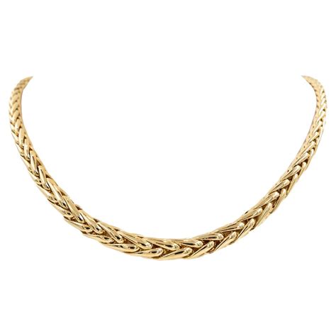 Chain Necklace Yellow Gold For Sale at 1stDibs