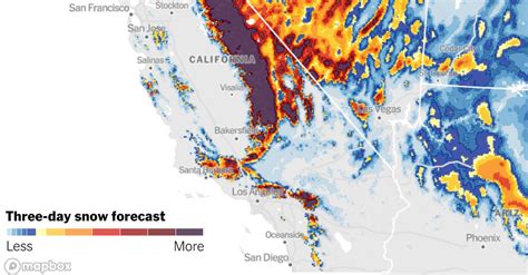 Tracking the California Blizzard | New Edge Times