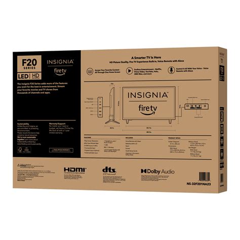 Questions and Answers: Insignia™ 32" Class F20 Series LED HD Smart Fire TV NS-32F201NA23 - Best Buy