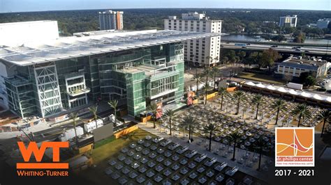 Dr. Phillips Performing Arts Center, Orlando - Construction Time-Lapse - YouTube