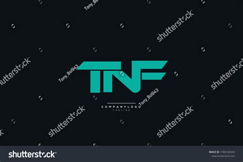 Letter TNF Business Logo Design Icon Alphabet - Royalty Free Stock Vector 1780165943 - Avopix.com