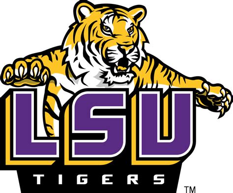 LSU Tigers Logo - Secondary Logo - NCAA Division I (i-m) (NCAA i-m ...