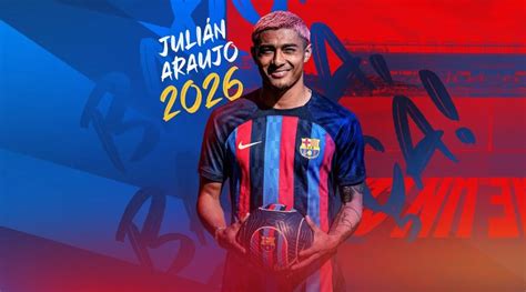 OFFICIAL: Barcelona announce Julian Araujo