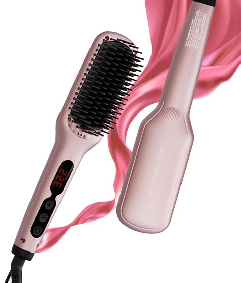 Buy Hair Straightener Brush, MegaWise Hair Straightening Comb for All ...