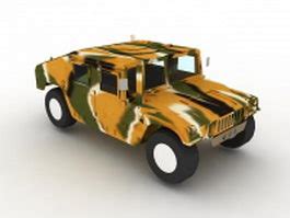 Humvee 3d model free download - cadnav.com