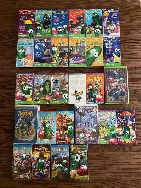 My VeggieTales VHS Collection (UPDATED) by richardchibbard on DeviantArt