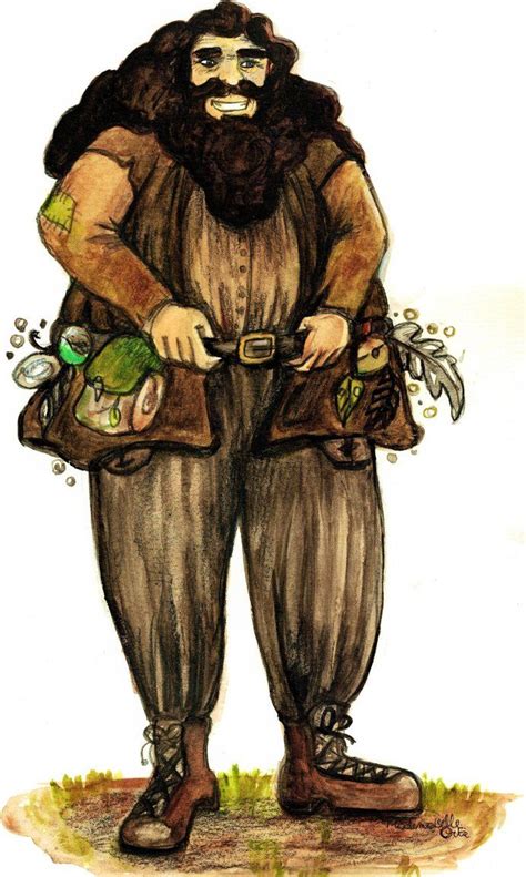 Hagrid by MademoiselleOrtie.deviantart.com on @DeviantArt | Hagrid ...