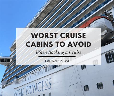 17 Worst Cruise Ship Cabins to Avoid - Life Well Cruised